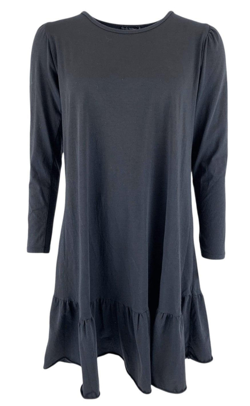 Black Colour Kjole - Sanja Jersey - Black