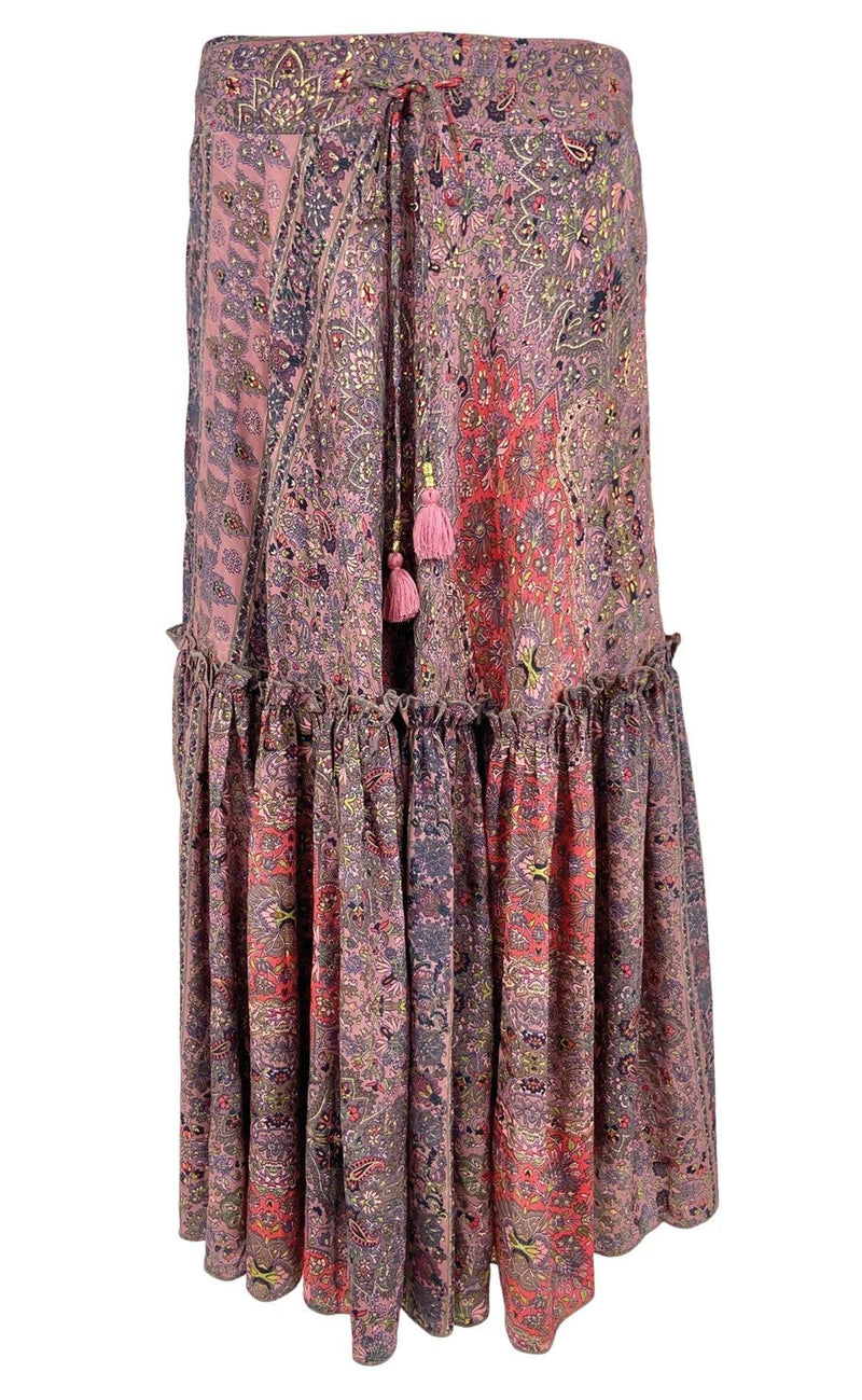 Black Colour Nederdel - Luna Boho - Winter Rose