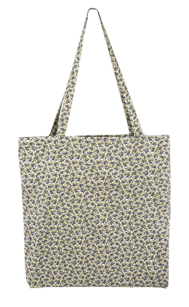 Black Colour Taske / Shopper - Lulu - Berries Purple