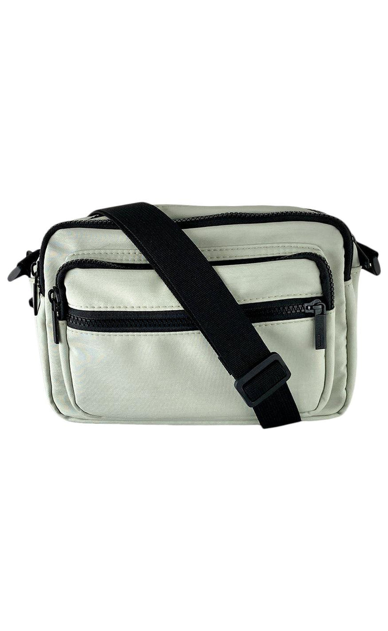 Black Colour Taske - Vada Matte Nylon - Mint