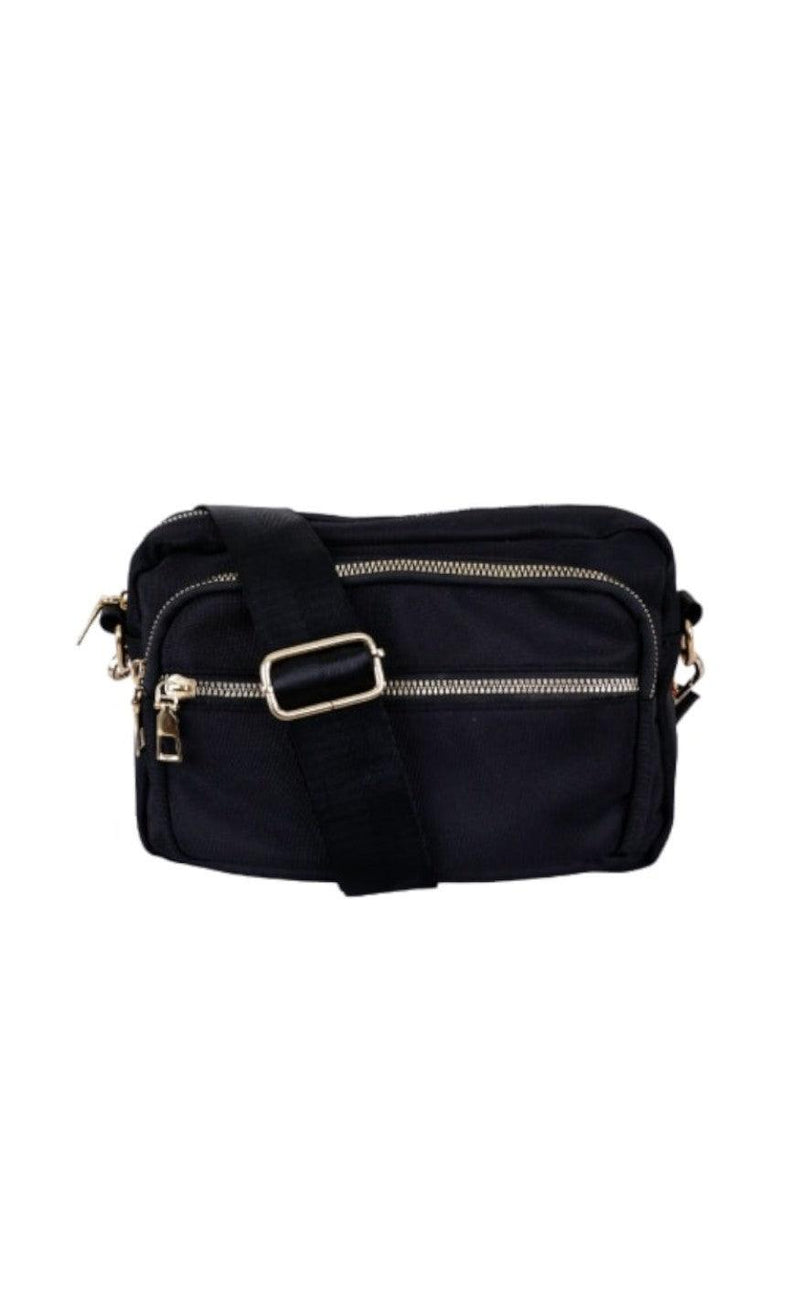 Black Colour Taske - Vanda - Black