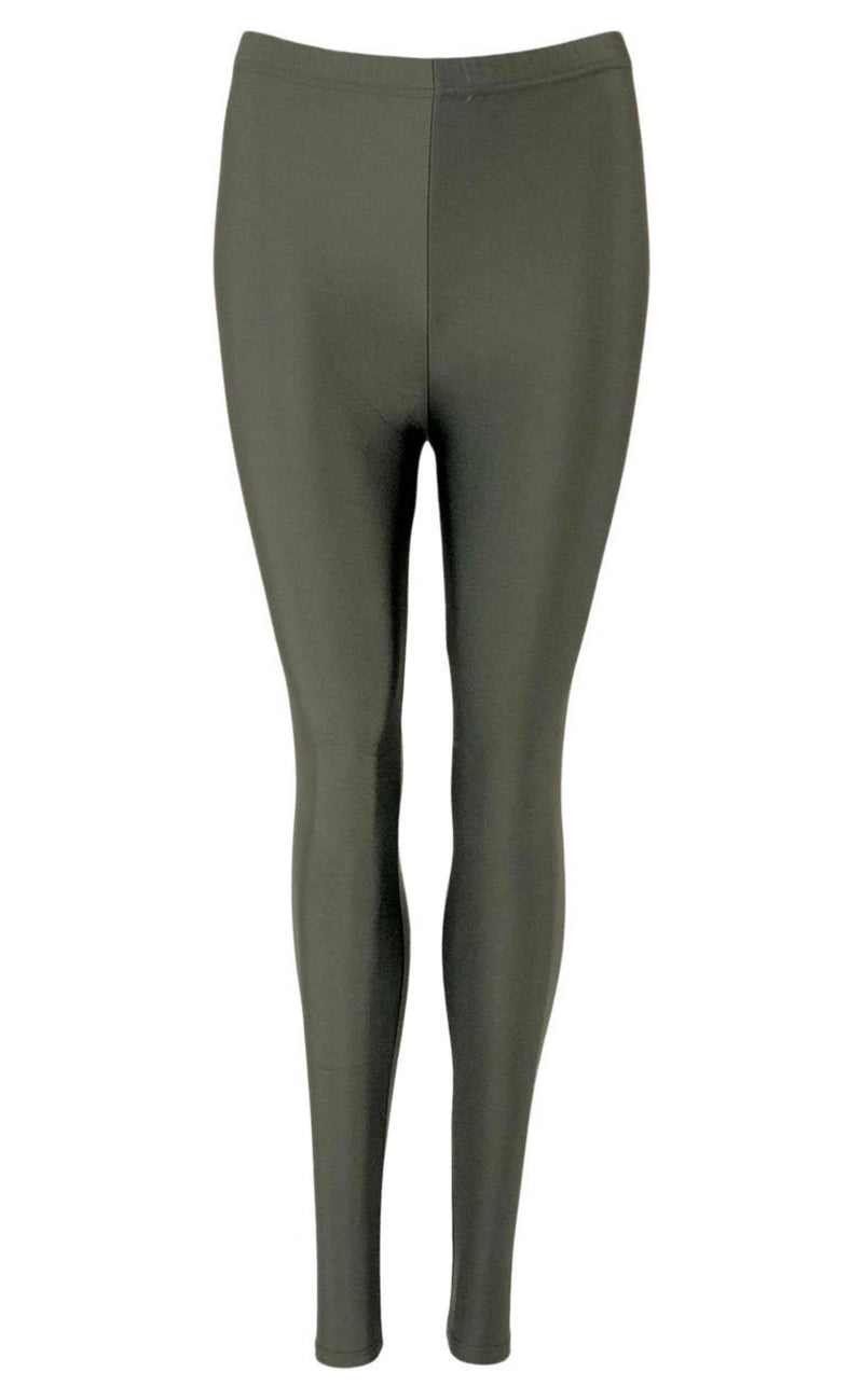 Black Colour legging - Gaya Glossy - Army