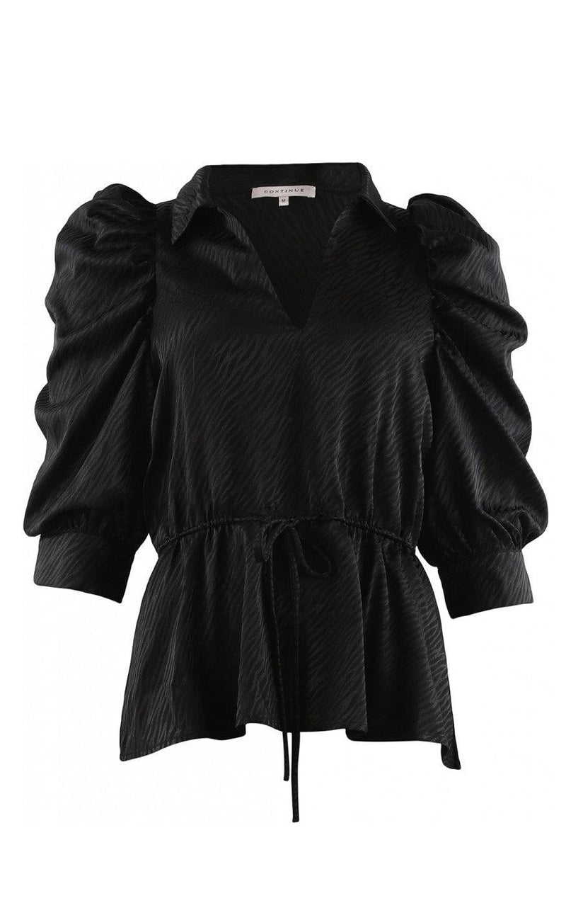 Continue Bluse - Cita - Black