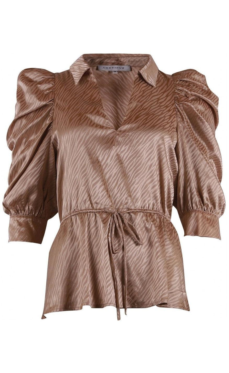 Continue Bluse - Cita - Sand
