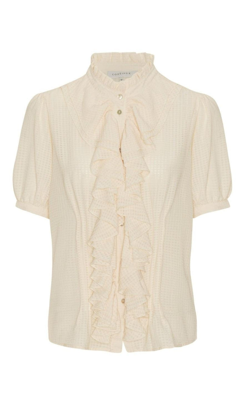 Continue Bluse - Frida - Sand