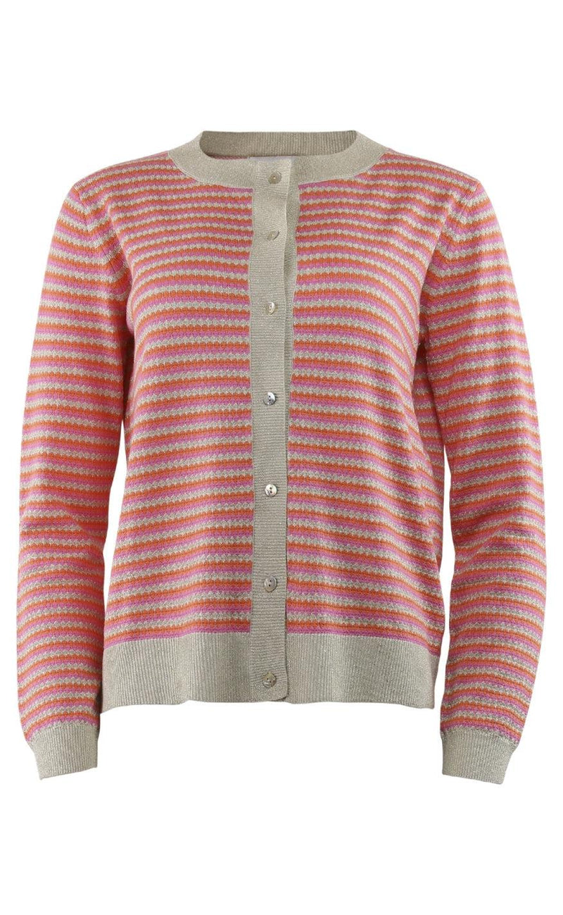 Continue Cardigan - Luna - Orange/Pink