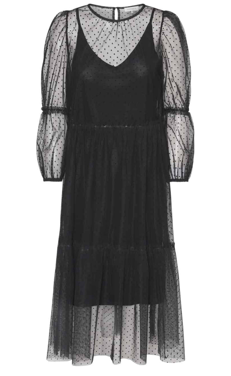 Continue Kjole - Angelina - Black