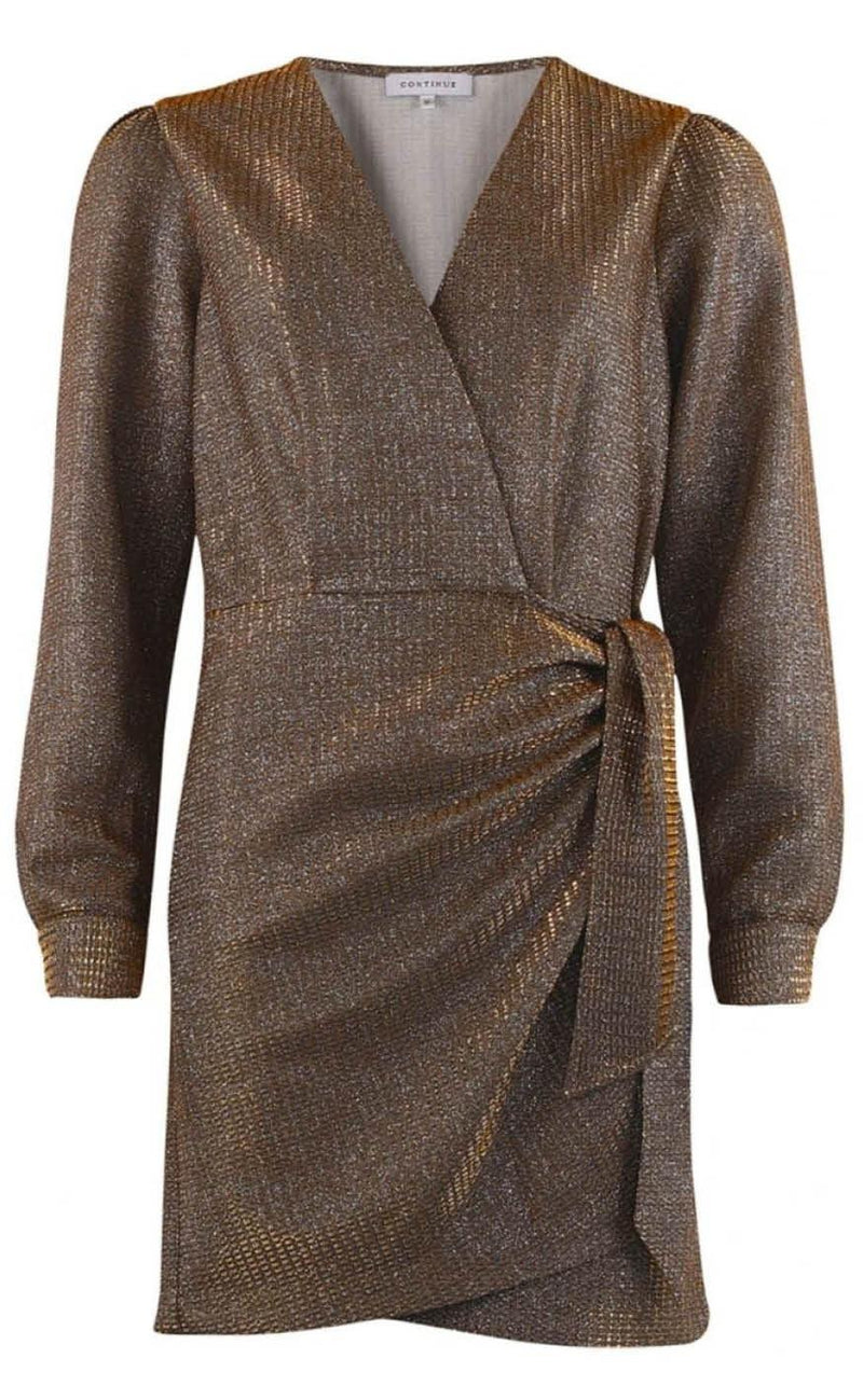 Continue Kjole - Glam - Brown