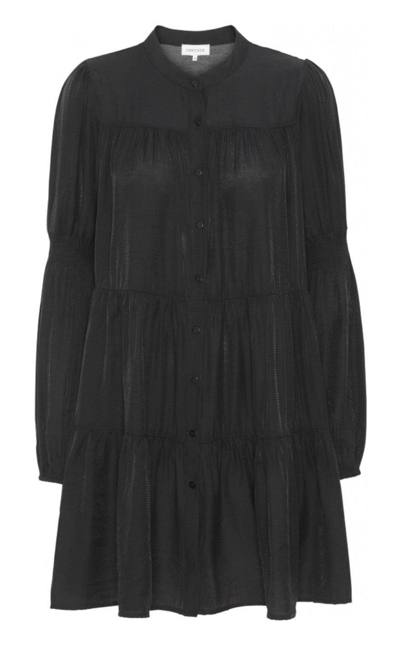 Continue Kjole - Sanna Solid - Black