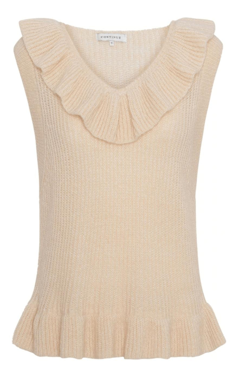 Continue Vest - Naja Fringle - Pouder