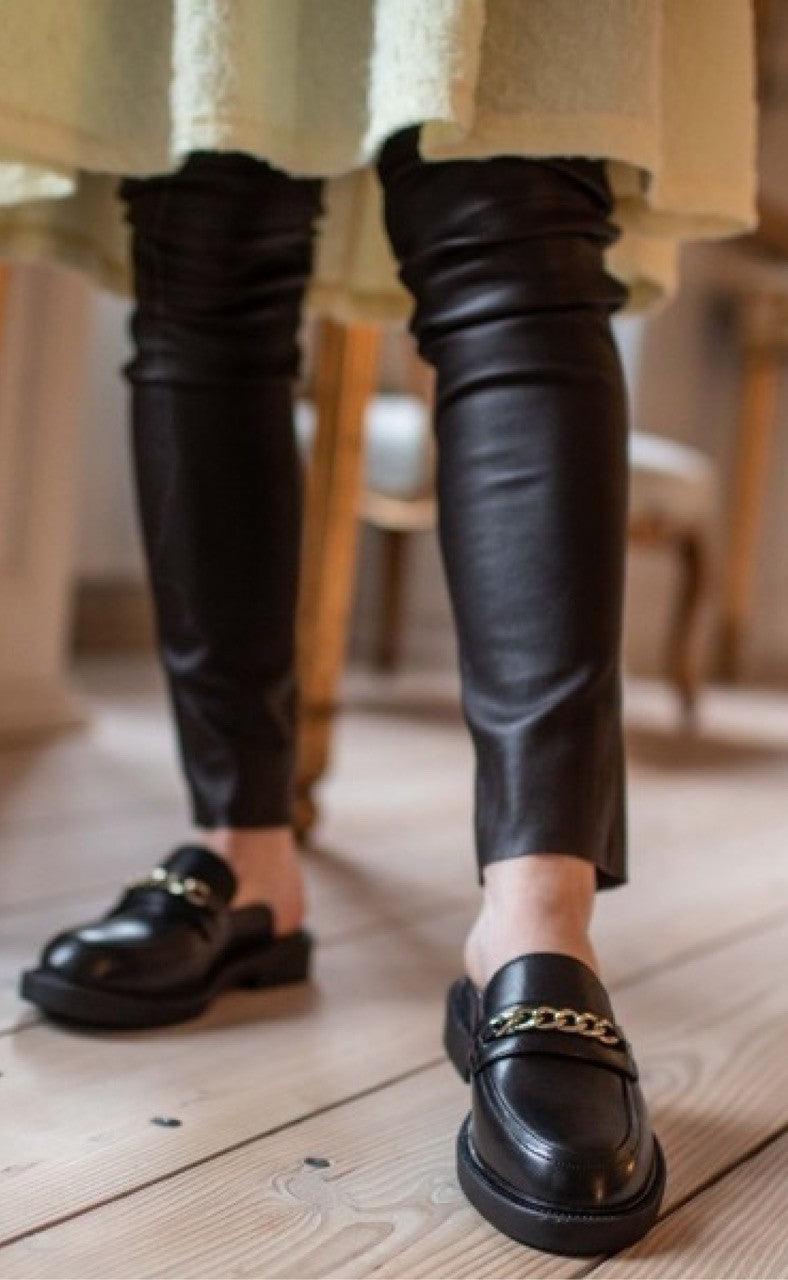 Copenhagen Shoes Loafers - My Vibes Chain - Black