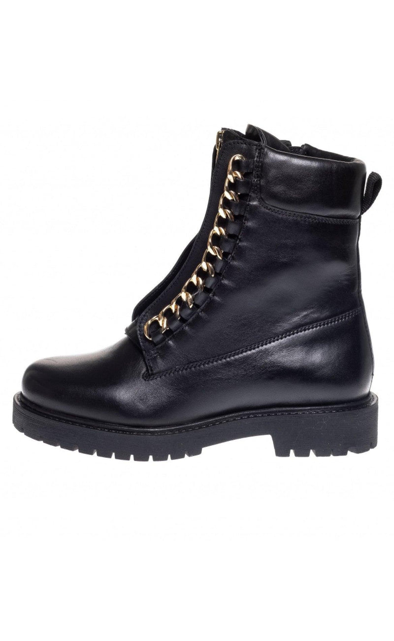 Copenhagen Shoes Støvle - Vilma Chain - Black Gold