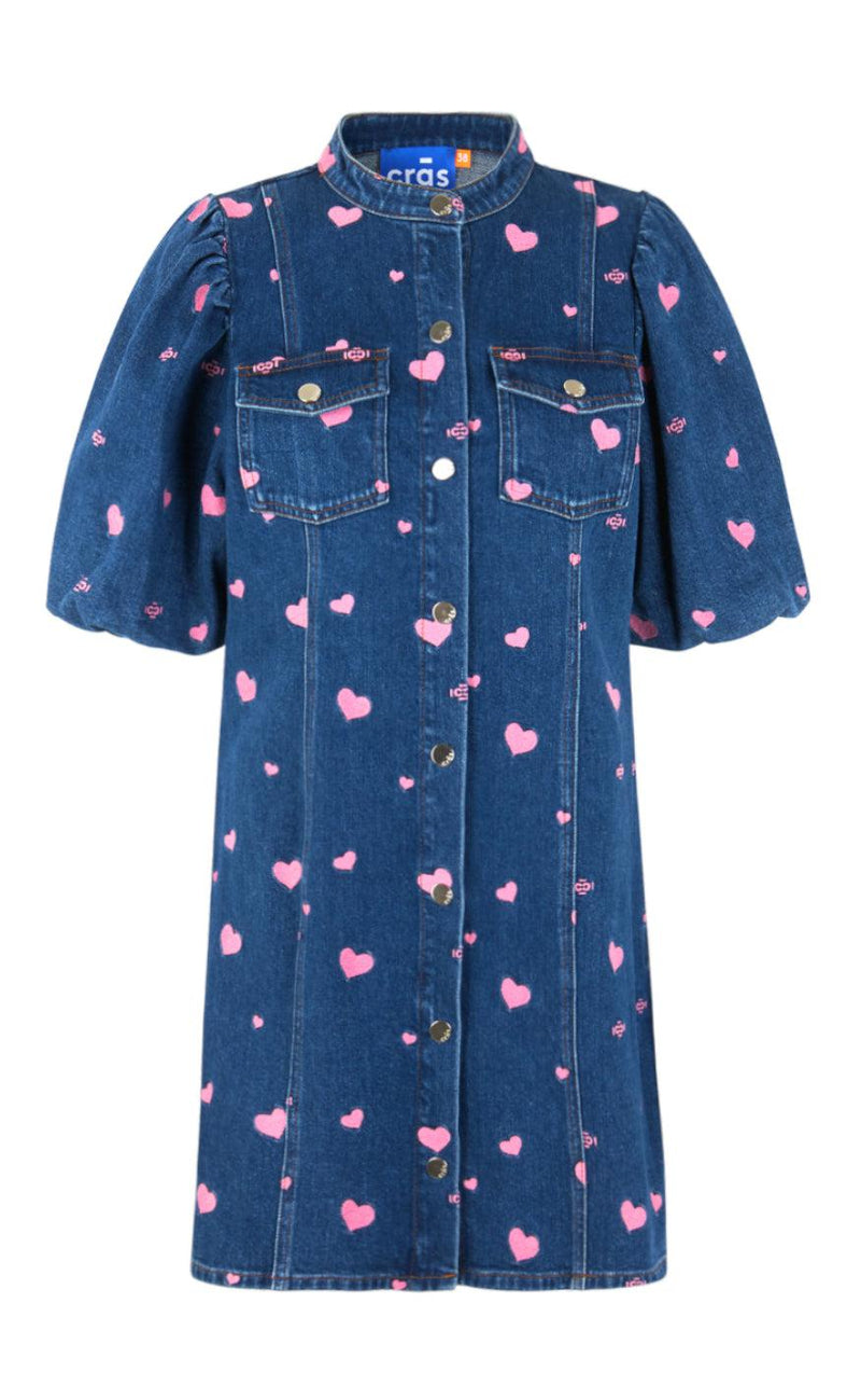 Cras Kjole - Celia - Medium Blue