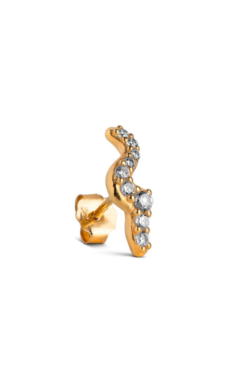 ENAMEL Copenhagen Ørering - Studs Lydia - Clear