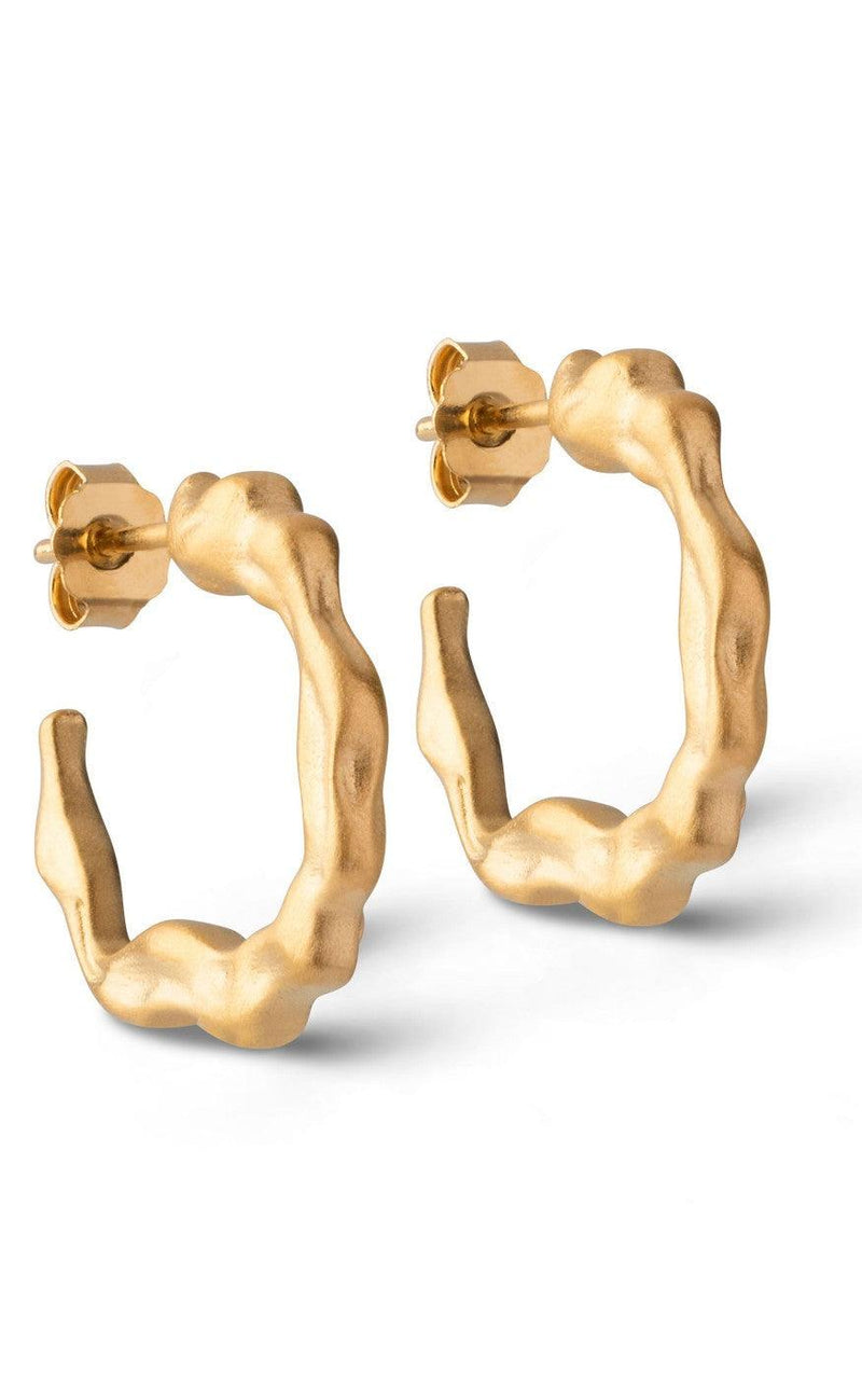 ENAMEL Copenhagen Øreringe / Leone - Gold