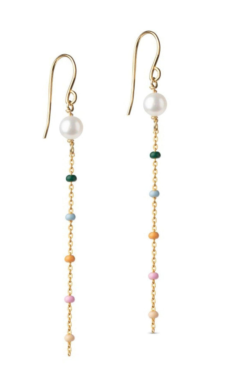 ENAMEL Copenhagen Øreringe - Lola Perlita - Dreamy Pearl