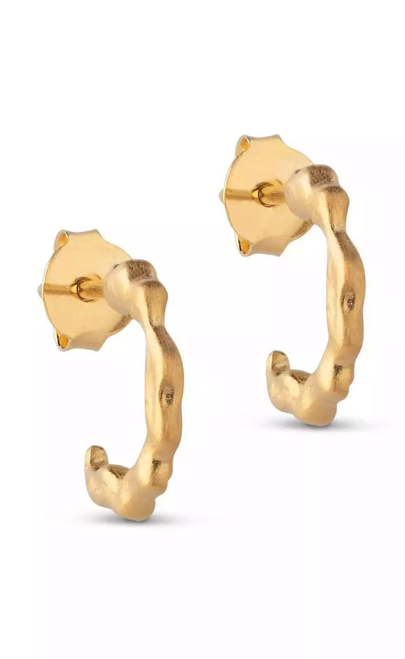 ENAMEL Copenhagen Øreringe - Mini Leone - Guld