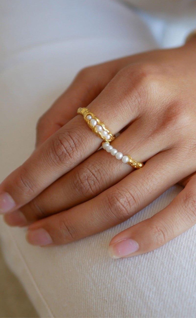 ENAMEL Copenhagen Ring - Ailana - Gold