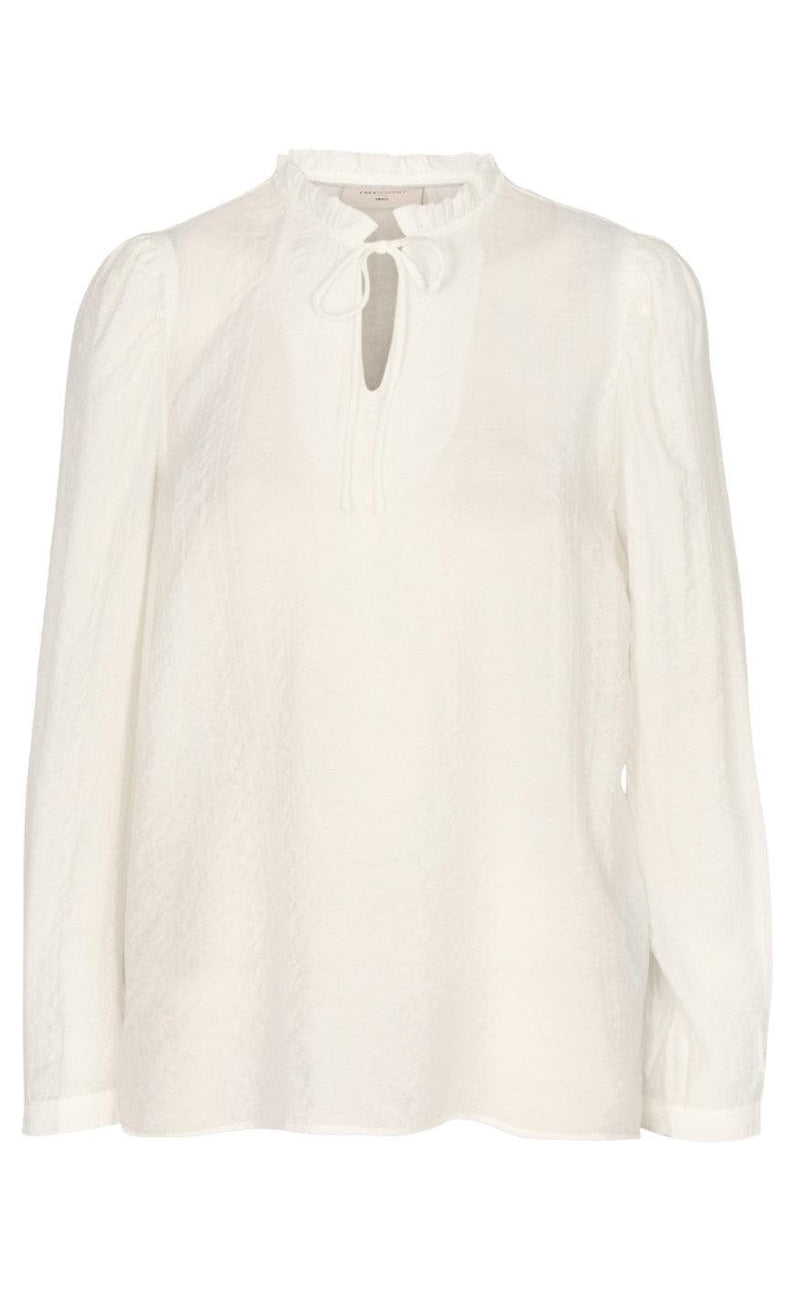 Freequent Bluse - August - Off White