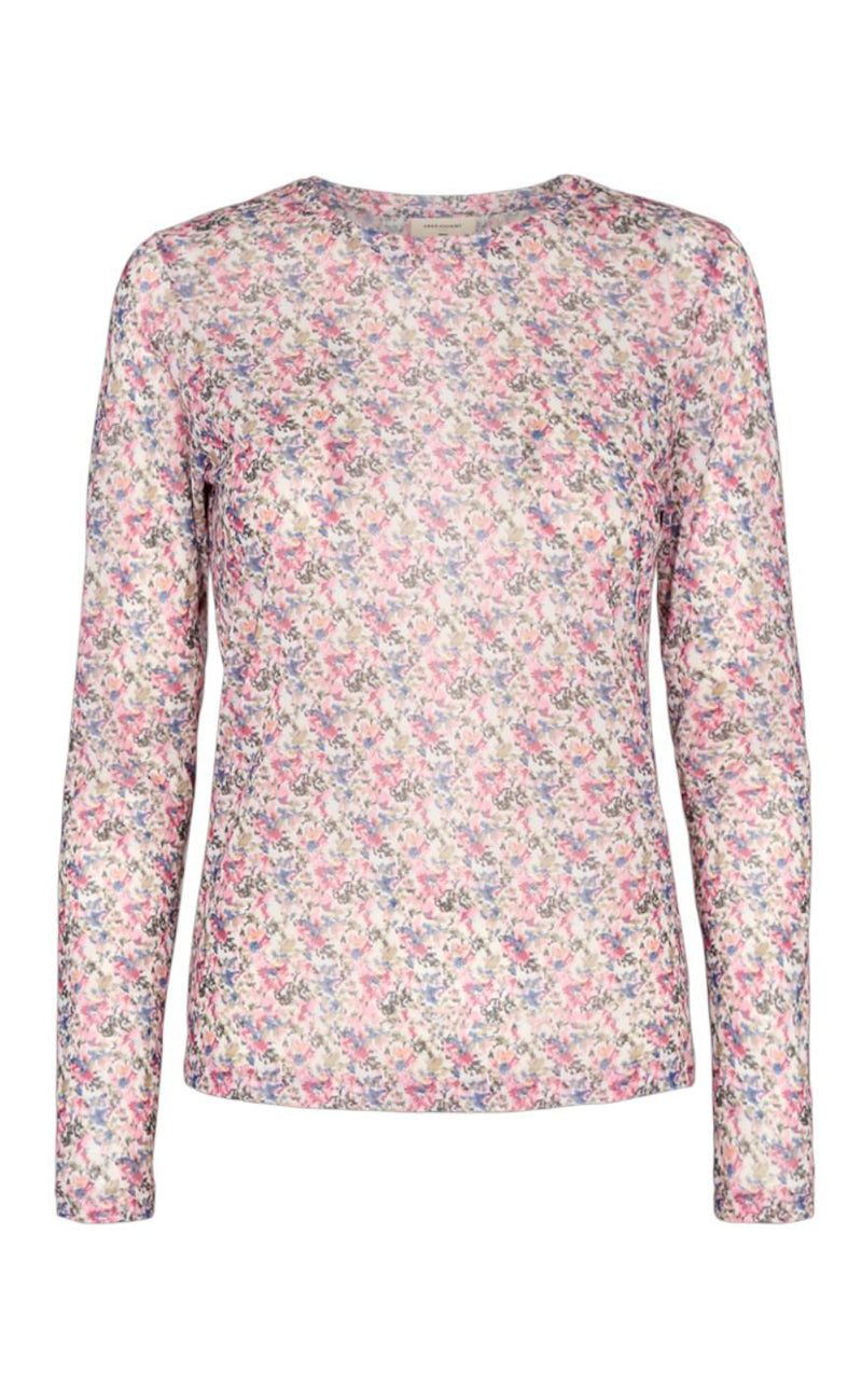 Freequent Bluse - Barbine - Prism Pink Mix