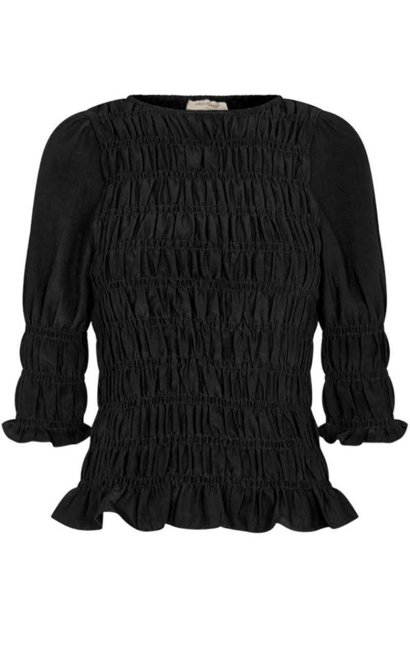 Freequent Bluse - Eloise - Black