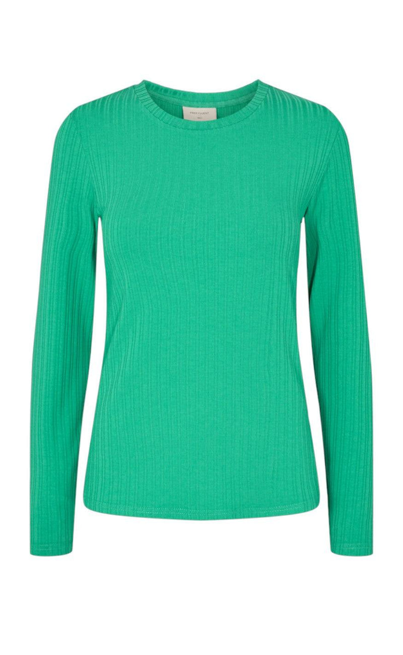 Freequent Bluse - Perfect Long Sleeve - Ming Green