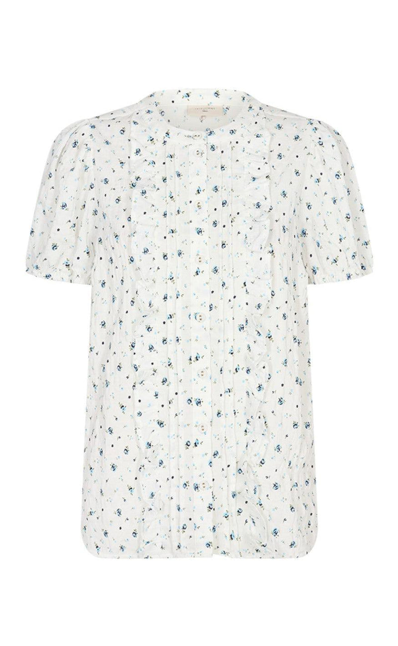 Freequent Bluse - Tiney - Off-white Mix