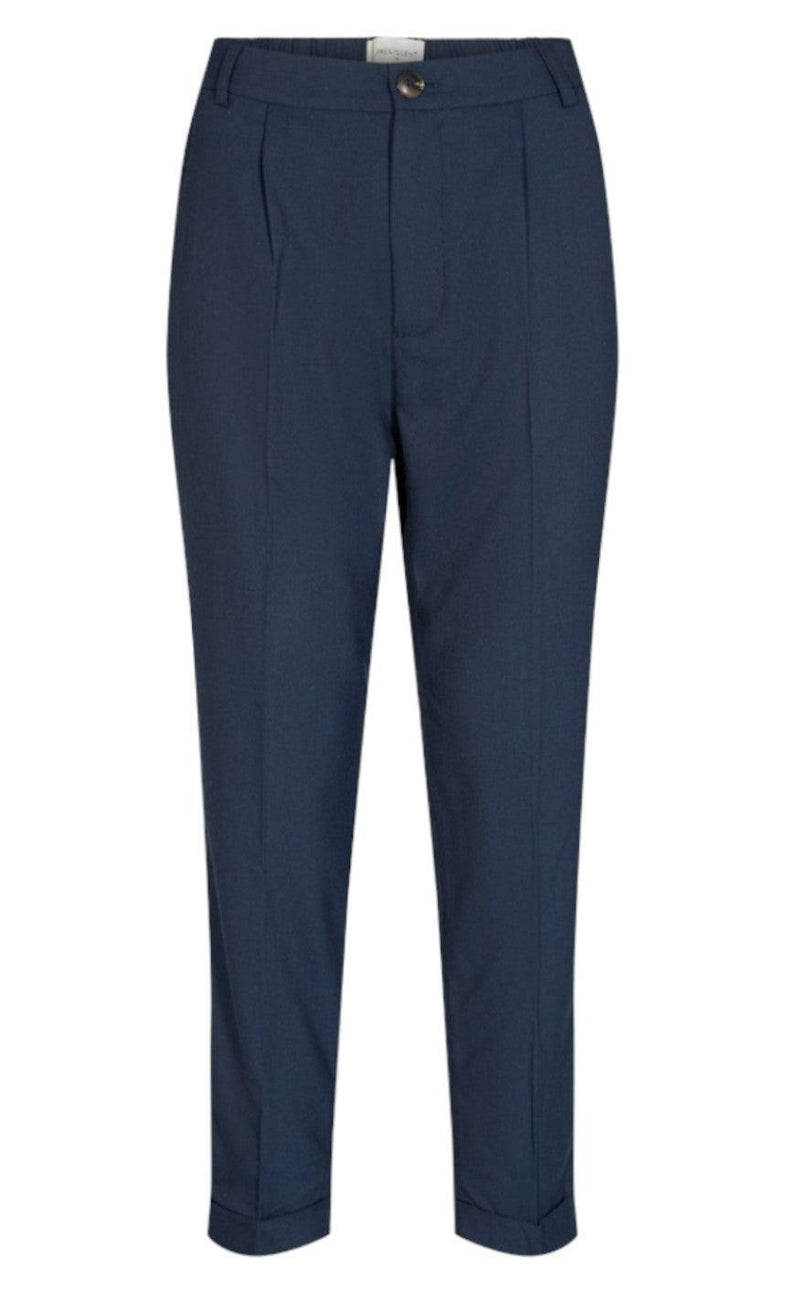 Freequent Bukser - Chino Ankel - Navy