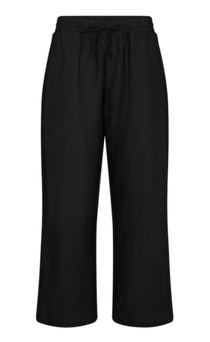 Freequent Bukser - Lava Ankle - Black