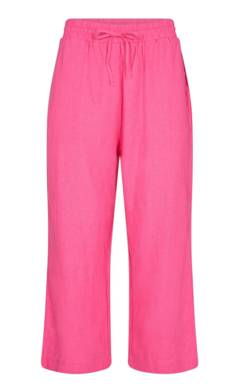 Freequent Bukser - Lava Ankle - Carmine Rose