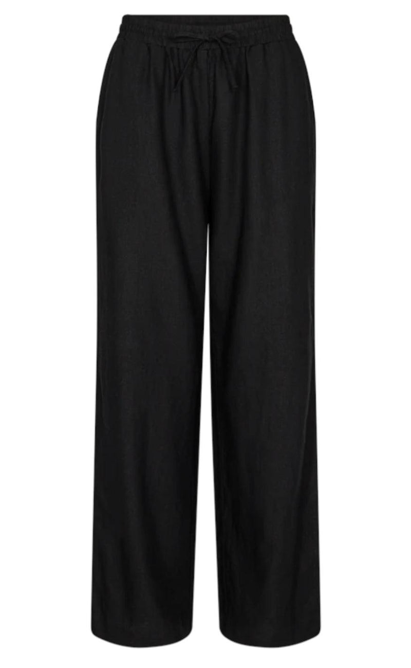 Freequent Bukser - Lava - Black