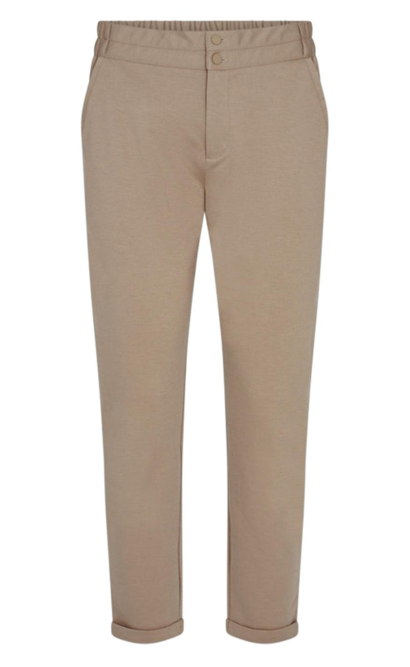 Freequent Bukser - Nanni Ankle - Desert Taupe Melange