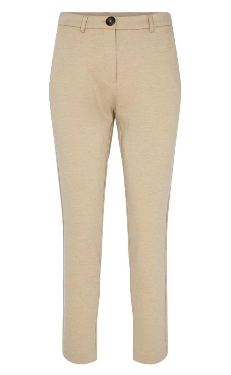 Freequent Bukser - Nanni Fashion Struc - Silver Mink
