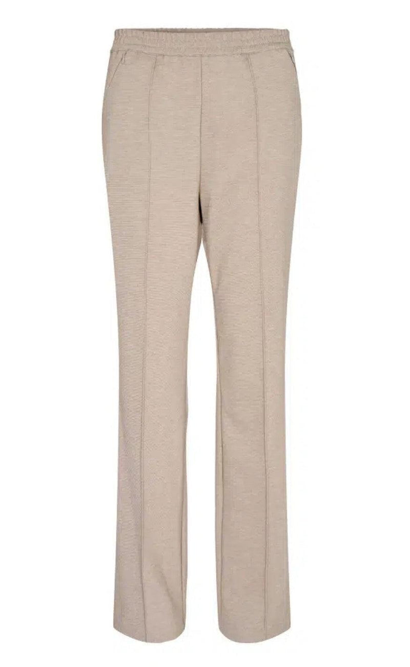 Freequent Bukser - Nanni Flare - Silver Mink Melange