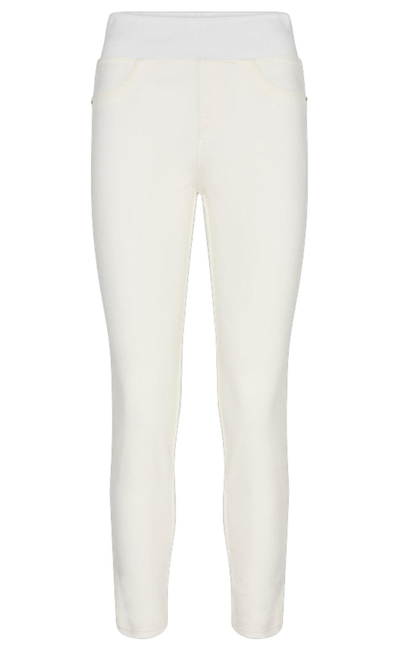 Freequent Bukser - Shantal Ankle - Bright White Denim