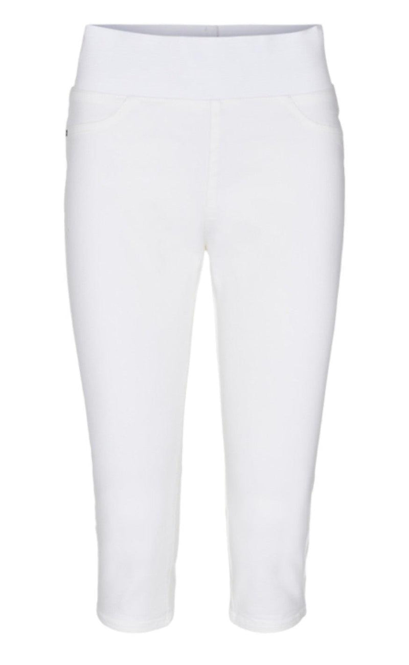Freequent Bukser - Shantal Ca Denim - Bright White