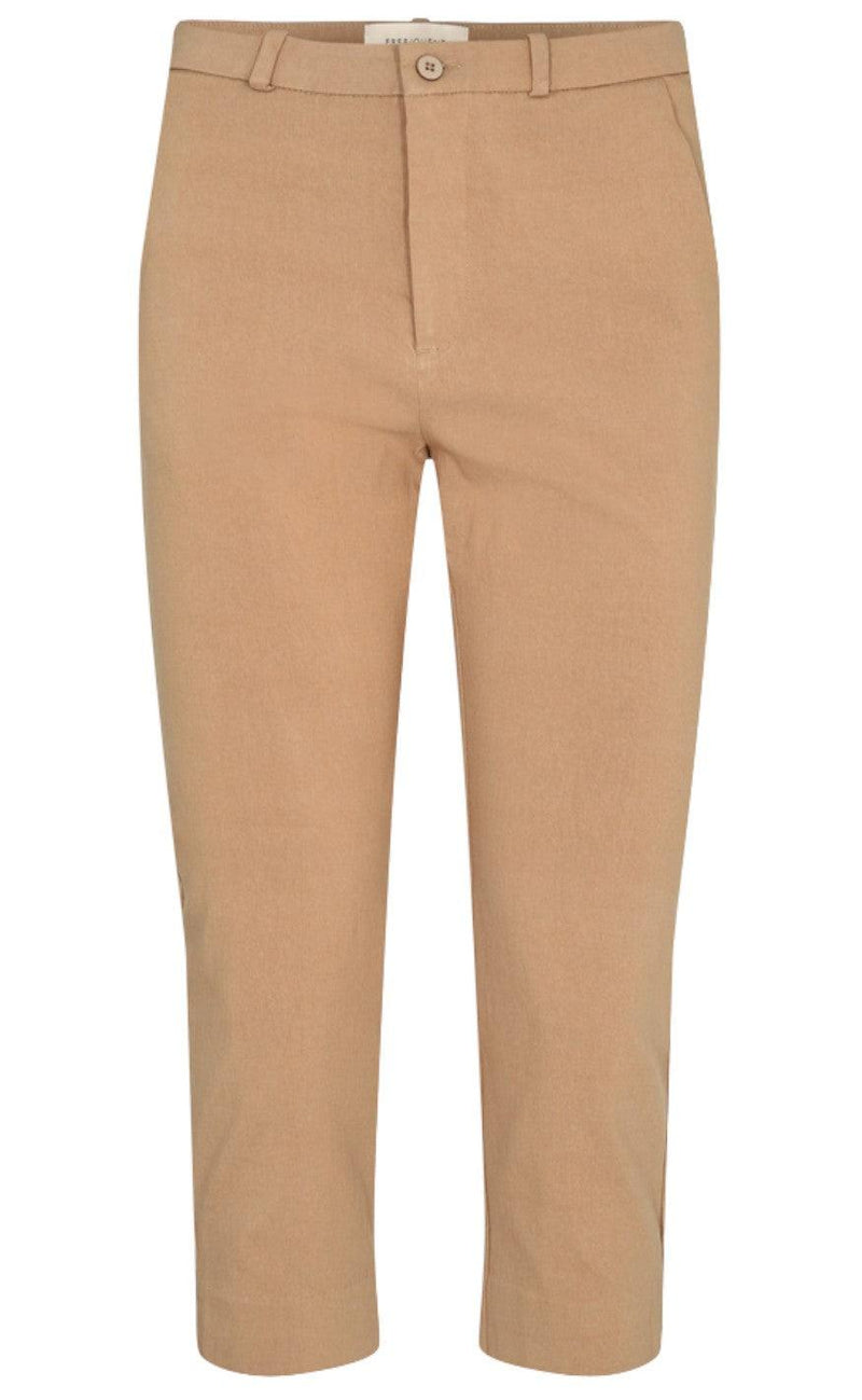 Freequent Bukser - Solvej Ankle - Silver Mink