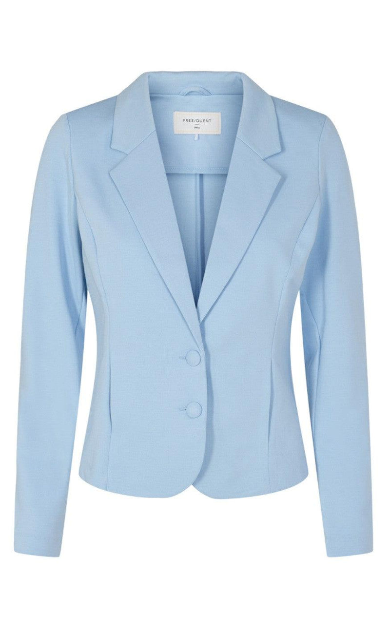 Freequent Jakke / Blazer - Nanni - Chambray blue