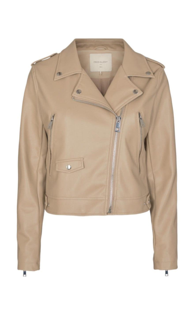 Freequent Jakke - Sandy - Beige Sand