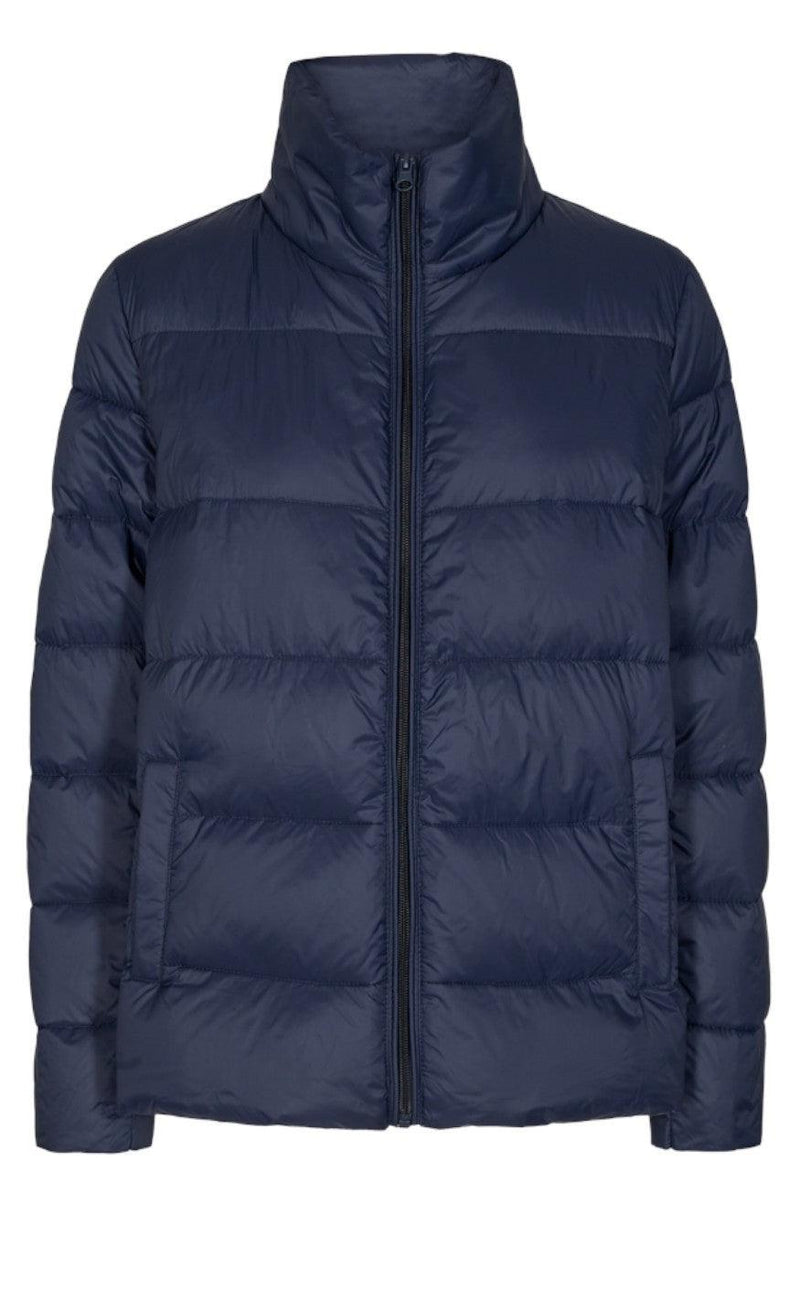 Freequent Jakke - Tops - Navy