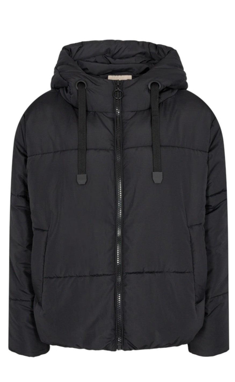 Freequent Jakke - Turtle - Black