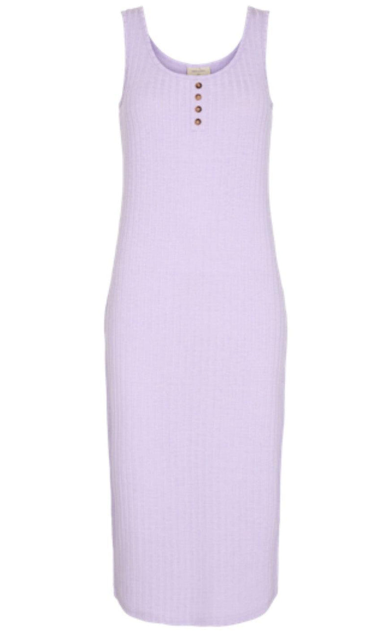 Freequent Kjole - Basac - Pastel Lilac