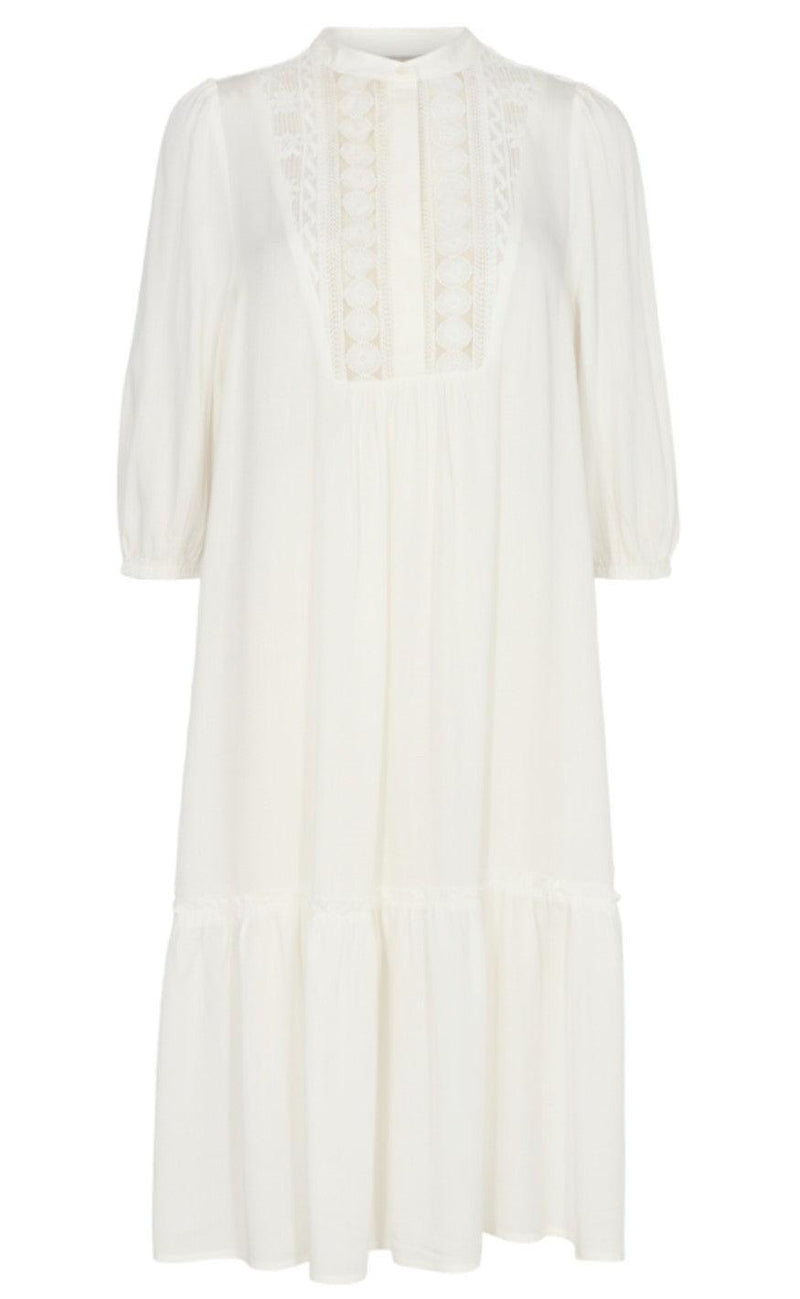 Freequent Kjole - Cillie - Brilliant White
