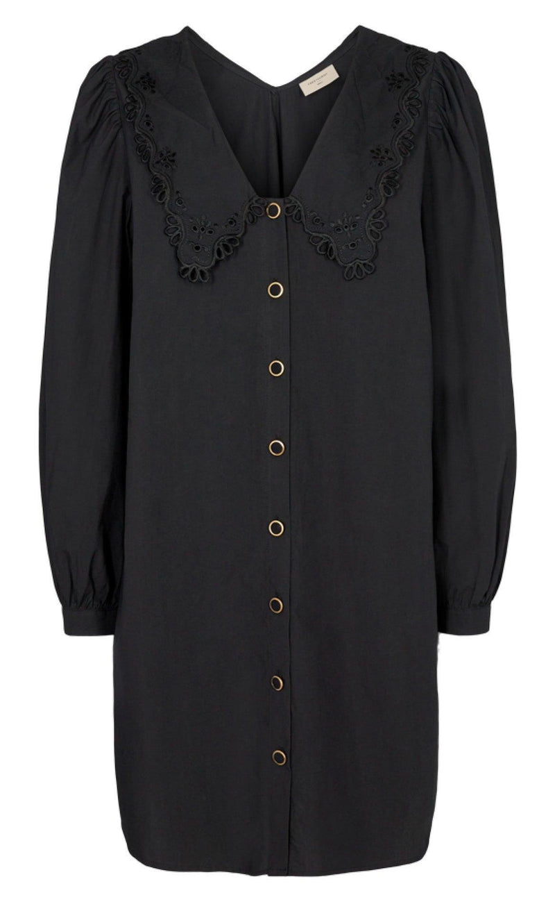Freequent Kjole - Collary - Black