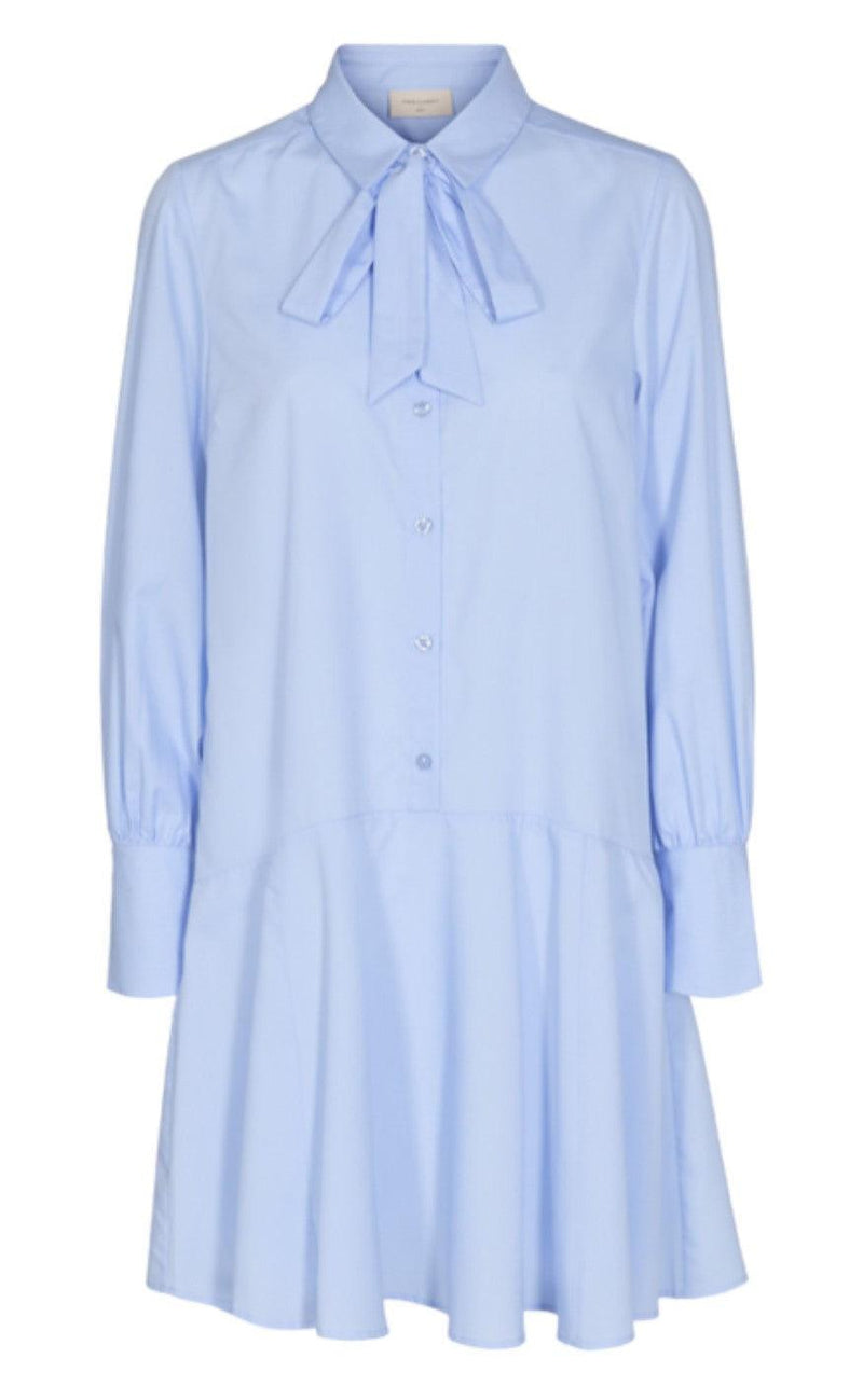 Freequent Kjole - Flynn - Chambray Blue