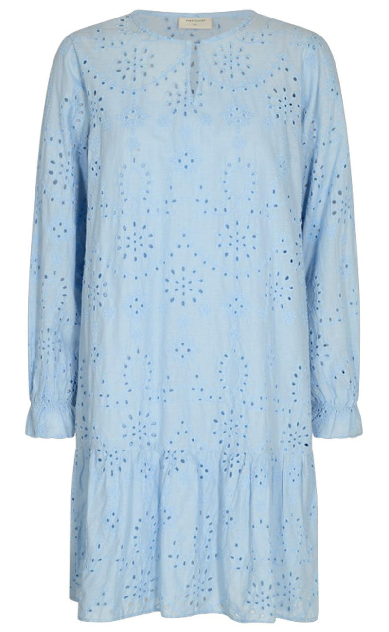 Freequent Kjole - Frasia - Chambray Blue