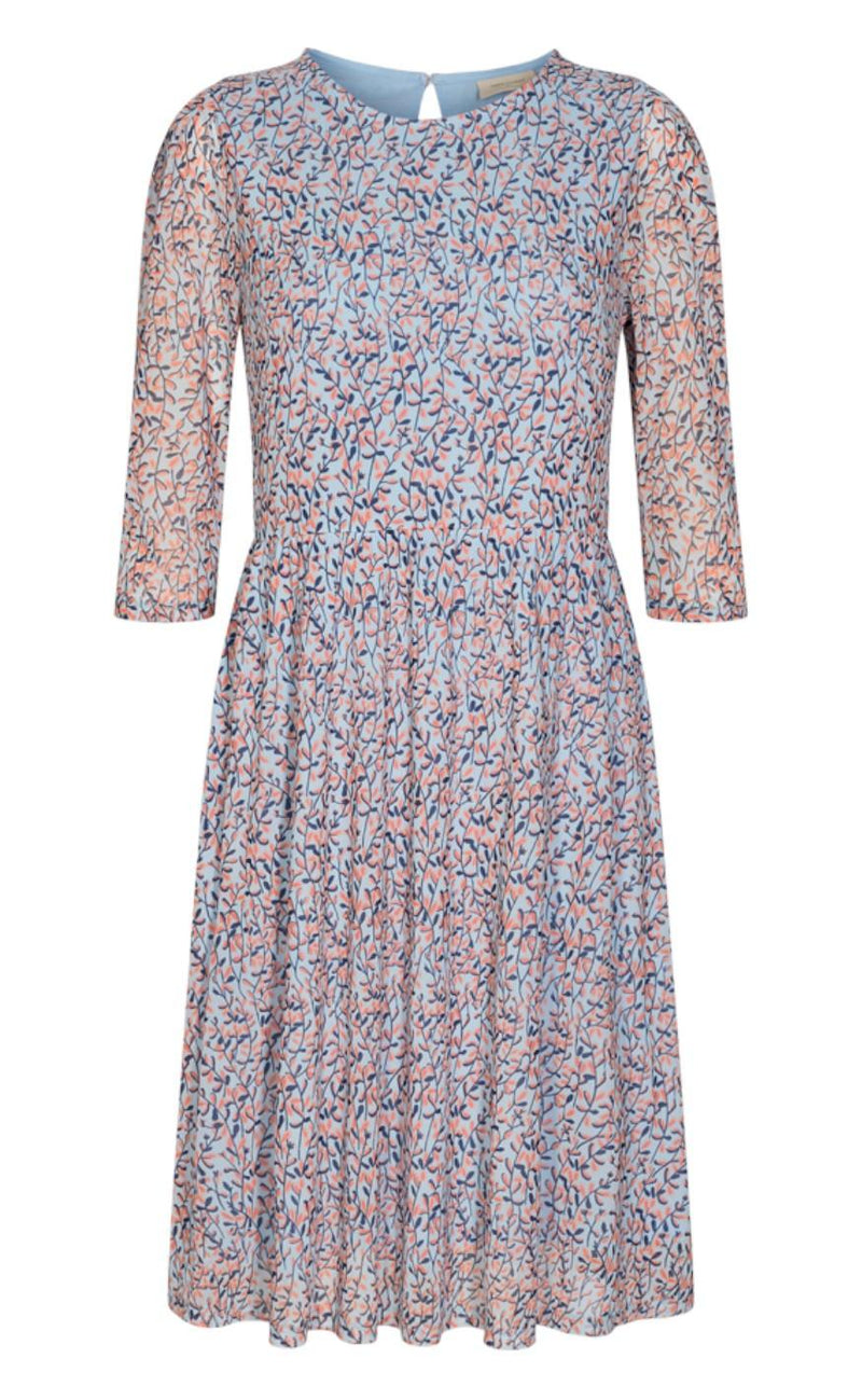 Freequent Kjole - Gama - Chambray Blue Mix