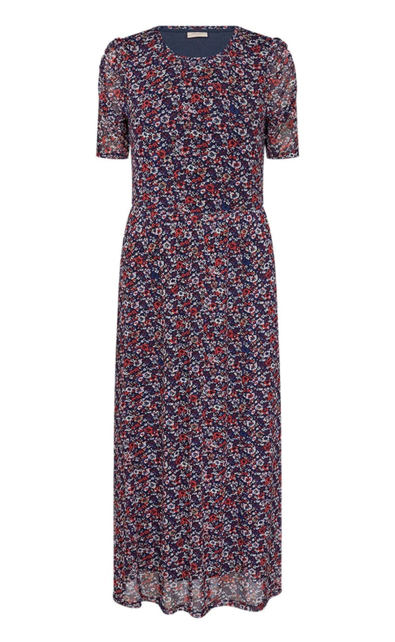 Freequent Kjole - Gry Hama - Poppy Red Mix