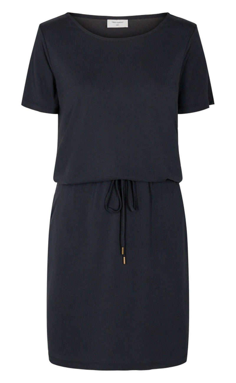 Freequent Kjole - Honey Pocket - Black