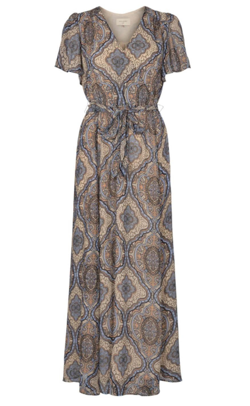 Freequent Kjole - Nady - Chambray Blue Mix